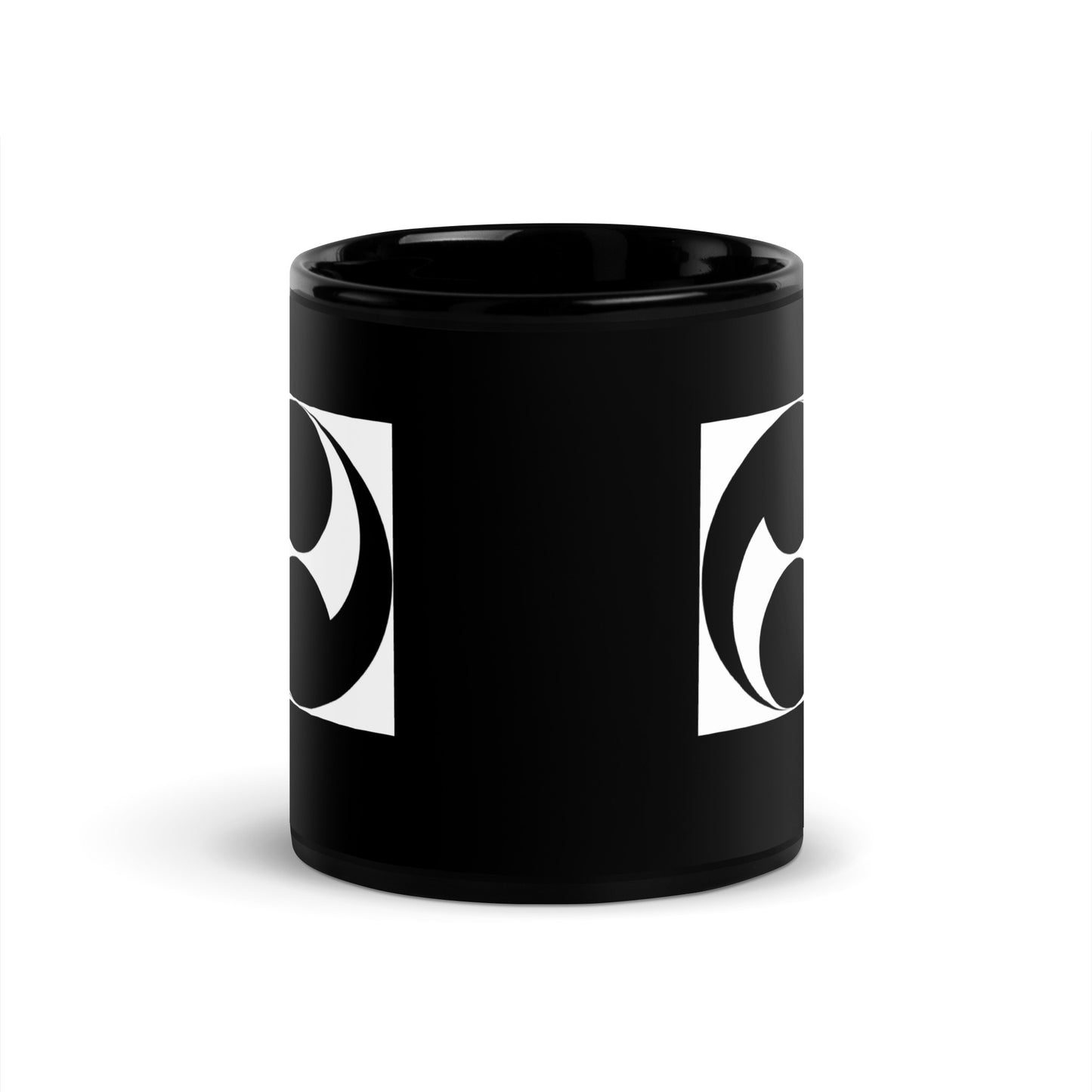 Black Glossy Mug