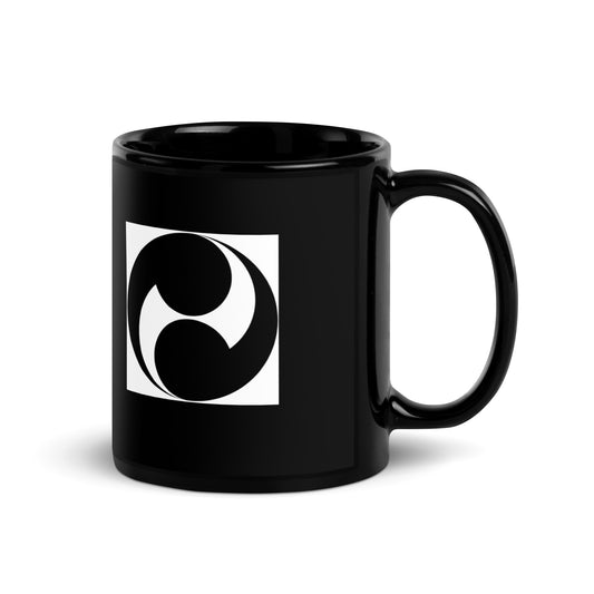 Black Glossy Mug