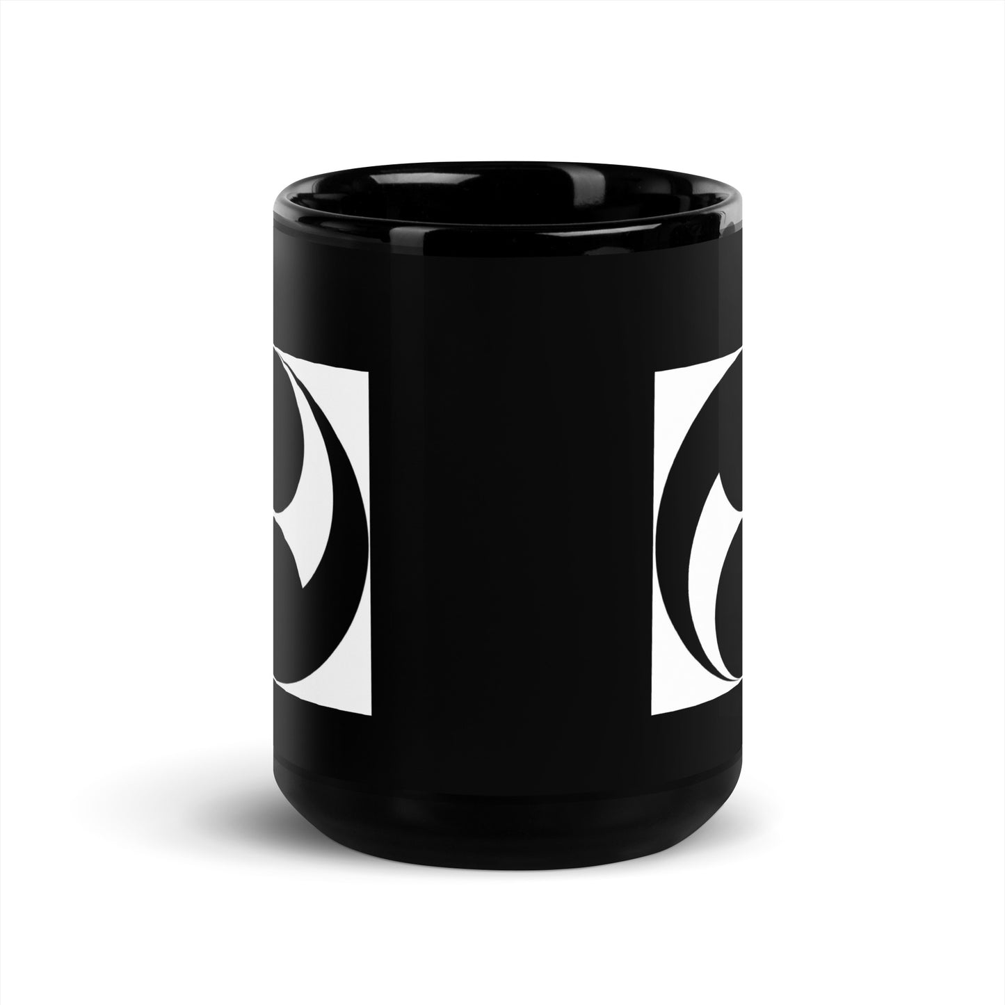 Black Glossy Mug